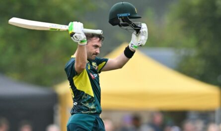 Inglis century sets up Australia’s T20 win over Scotland